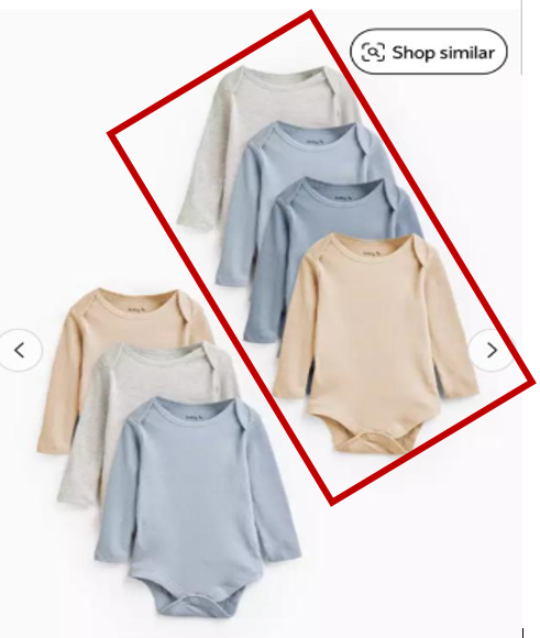 Tu Clothing pack of 4 Bodysuits