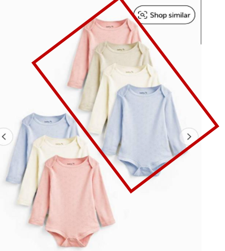 Tu Clothing pack of 4 Bodysuits
