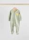 Next Appliqué Cat Face Sleepsuit