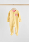 Next Appliqué Bunny Face Sleepsuit