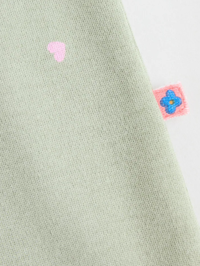 Next Appliqué Cat Face Sleepsuit