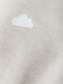 Next Embroided Clouds Velour Sleepsuit