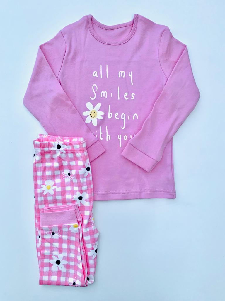 George Light Pink Pj Set