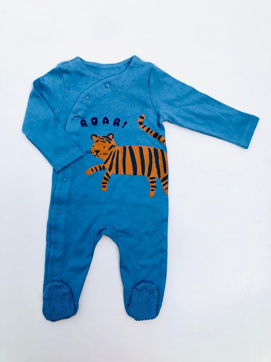 Tu Clothing Tiger Themed Sleepsuit