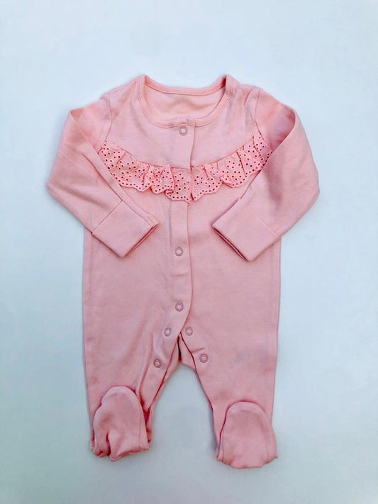 George Light pink Sleepsuit