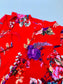 Next Printed Flowers on Red  Sleepsuit