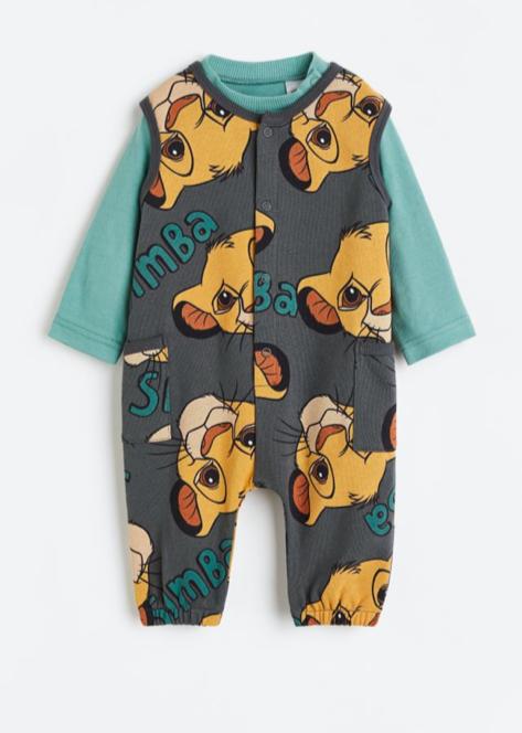 H&M 2pc ''Simba'' Dungarees