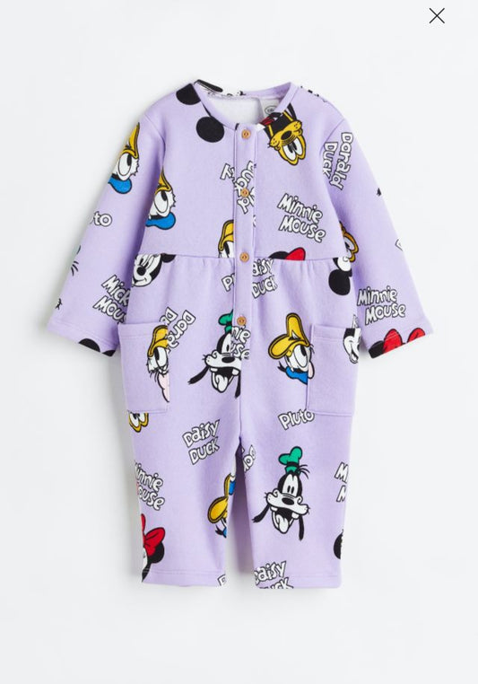 H&M Fleece lined Sleepsuit