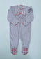 Next Velour Sleepsuit