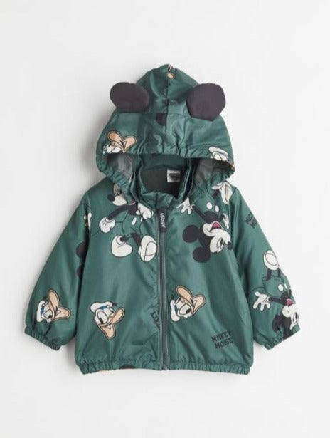 H&M Mickey Fleeced Lined Jacket