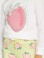 Juniors  Printed Strawberry Shirt & Trouser Set