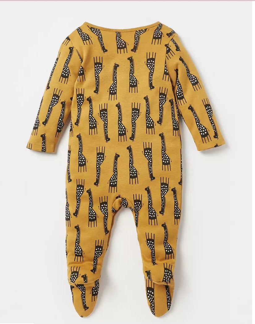 Juniors Giraffes Sleepsuit