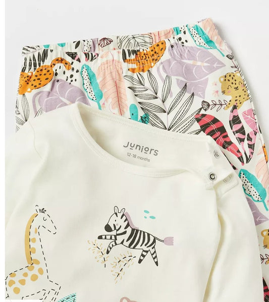Juniors  Printed Tropical  Shirt & Trouser Set