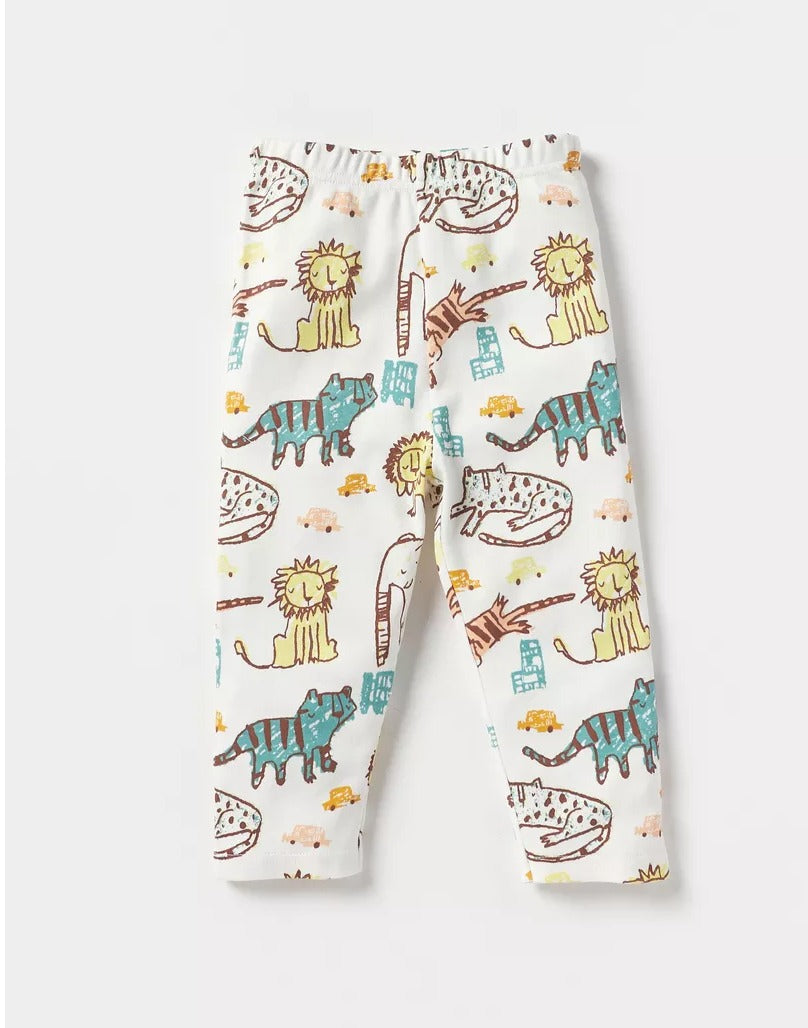 Juniors Animals Shirt & Trouser Set