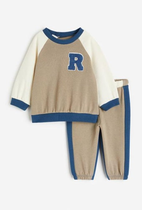 H&M " R " Sweat Shirt & Trouser Set