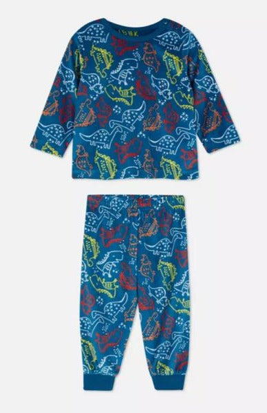 Primark Dino Print Shirt & Trouser Set