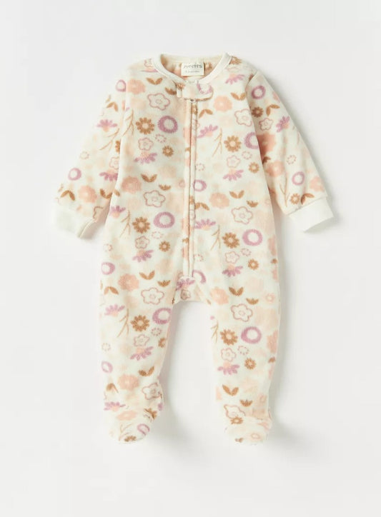 Juniors Pastel Floral Sleepsuit