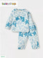 Juniors Fleeced Shirt & Trouser Set