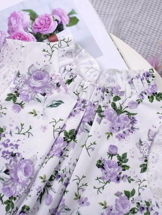 SHEIN Floral Print Shirt