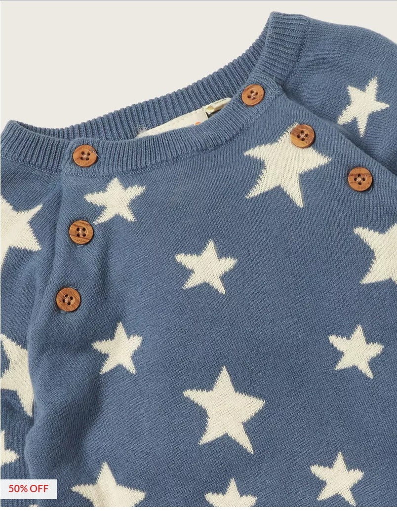 Junior Buttoned Sleepsuit