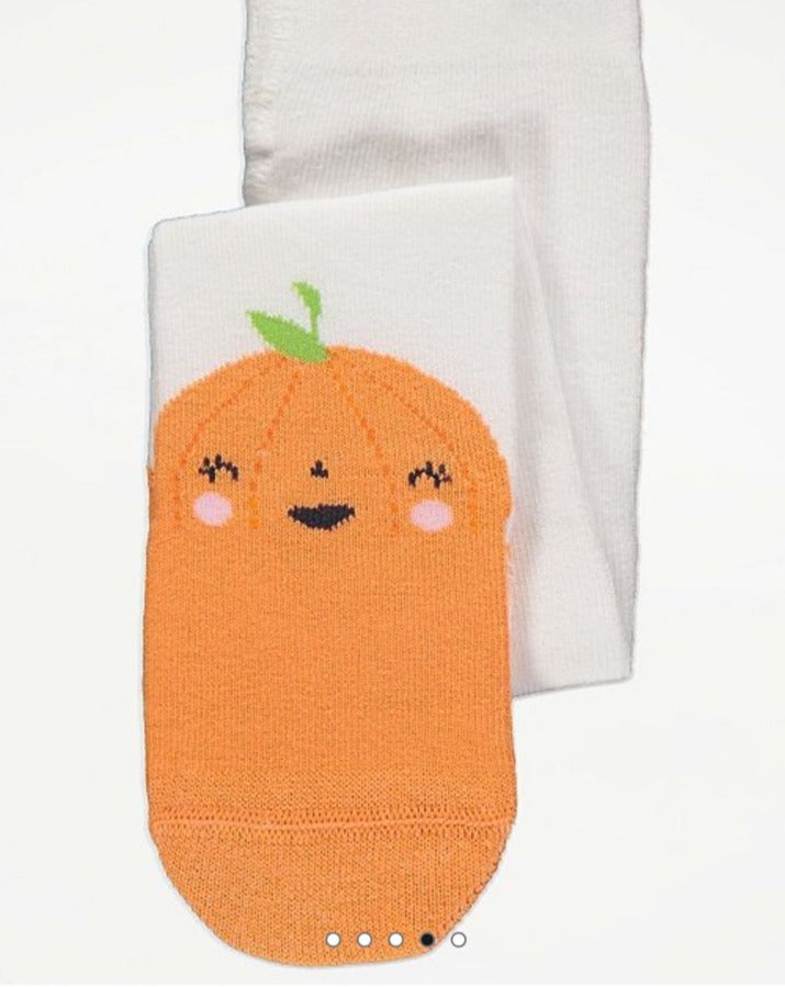 George Pumpkin Dungarees With Leggings