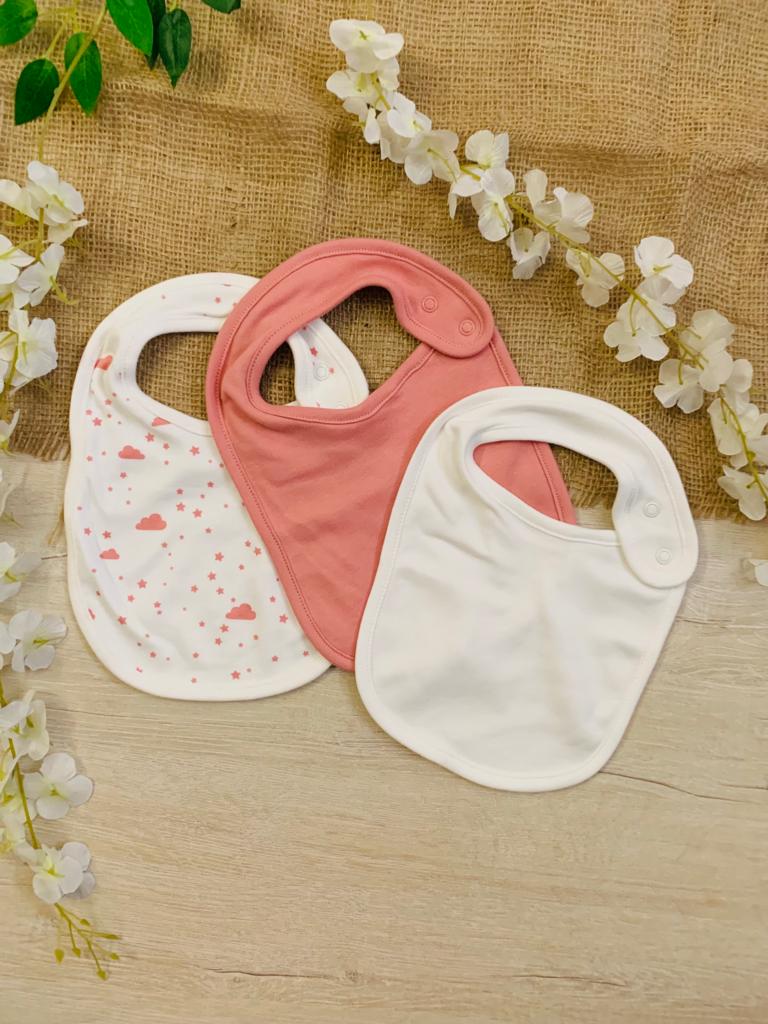 F&F Pack of 3 Bibs