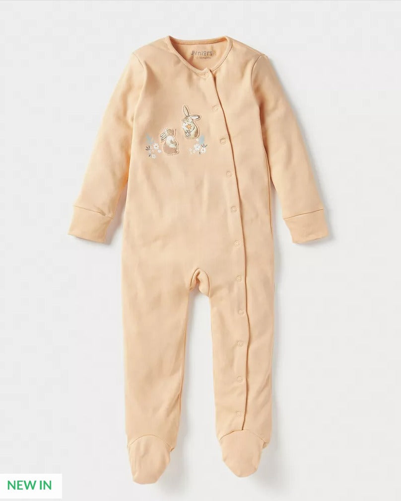 Juniors Printed Rabbit Sleepsuit