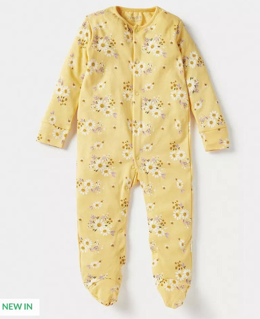 Juniors Printed Flowers Sleepsuit
