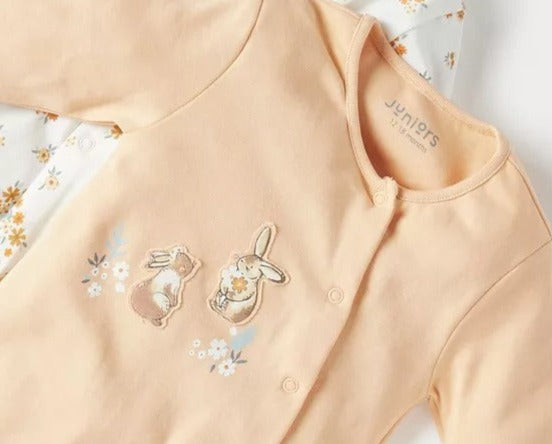 Juniors Printed Rabbit Sleepsuit