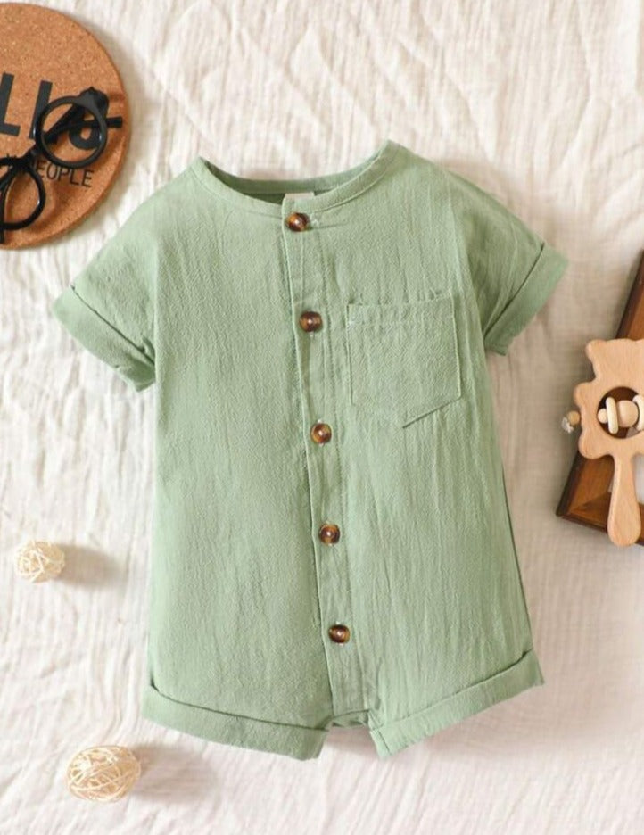 SHEIN Green Romper