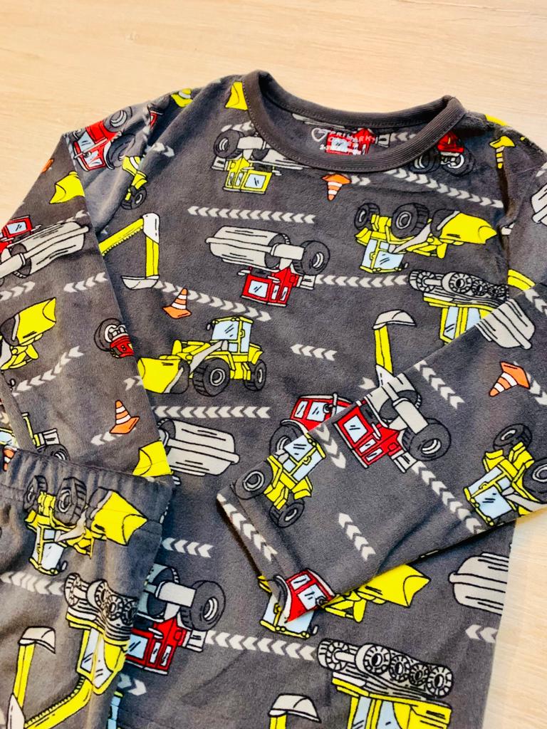 Primark Transport Themed Shirt & Trouser Set