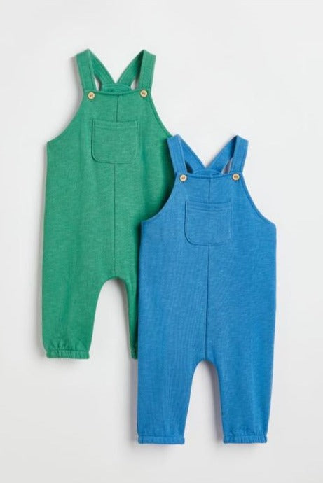 H&M Pack of 2 Sleeveless Dungarees
