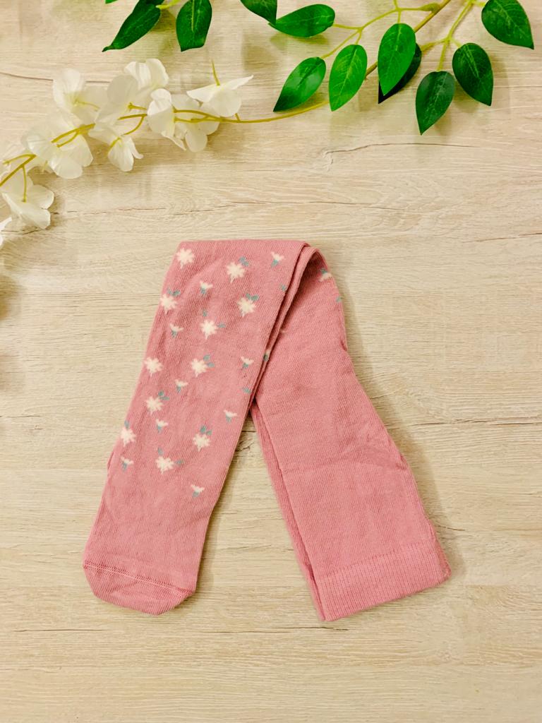 George Floral on Light Pink Legging