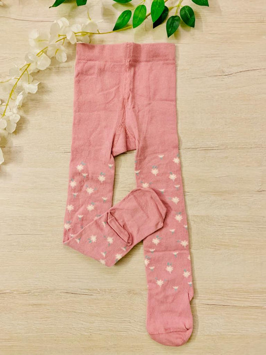 George Floral on Light Pink Legging