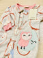 Juniors Appliqued Owl Sleepsuit