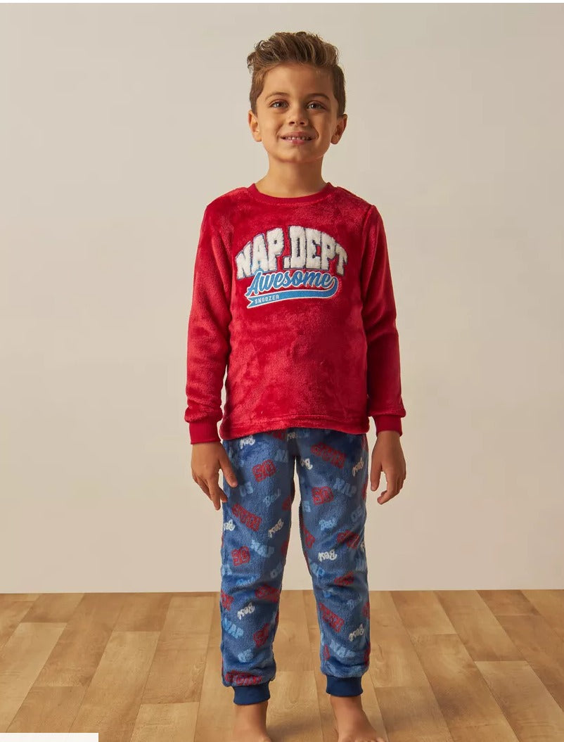 Junior's "NAP DEPT" Shirt & Trouser Set