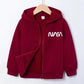 SHEIN " NASA " Hooded Jacket