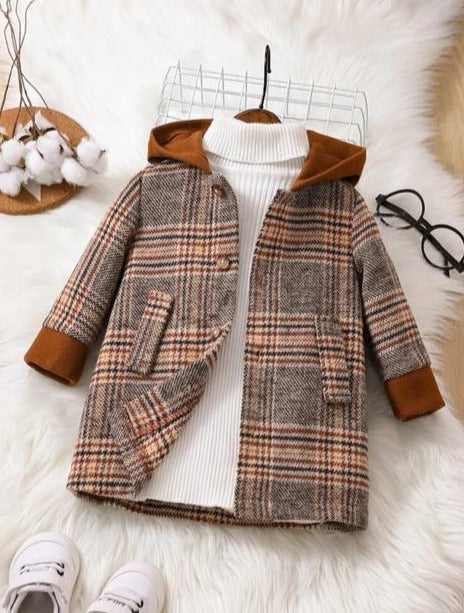 SHEIN Hooded Coat