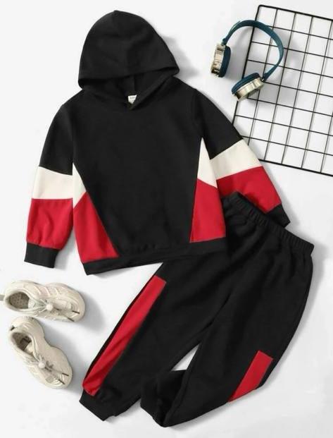 SHEIN Sweatshirt & Trouser Set