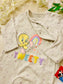 George Embossed "TWEETY" On Grey Sleepsuit