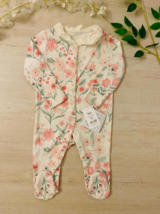 George Floral Sleepsuit