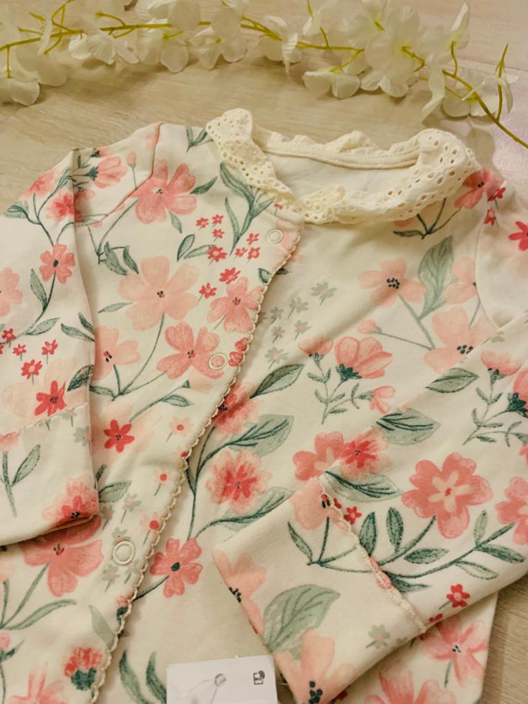 George Floral Sleepsuit