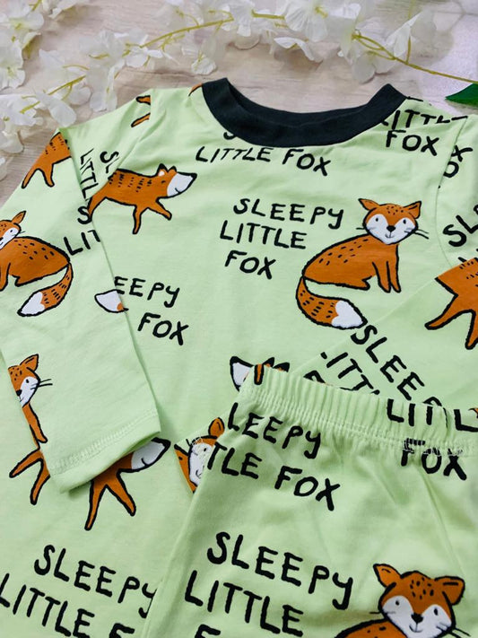 George Printed Fox PJ Set