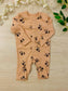 George Panda Print Sleepsuit