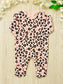 George Cheetah Print Sleepsuit