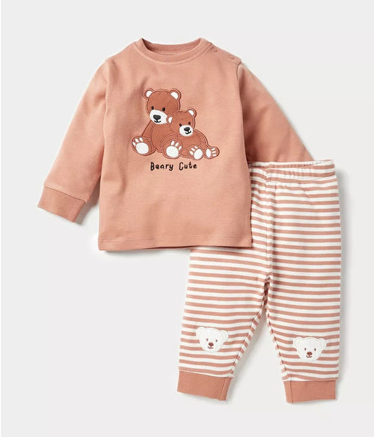 Juniors " Beary Cut " Shirt & Trouser Set