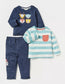 Juniors Pack of 2 Shirts & Trouser set