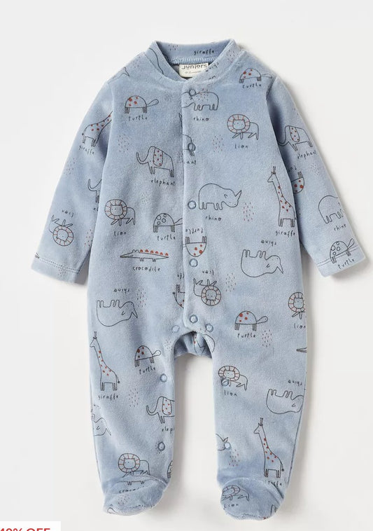 Juniors Safari Sleepsuit