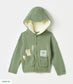 Juniors Green Hooded Jacket