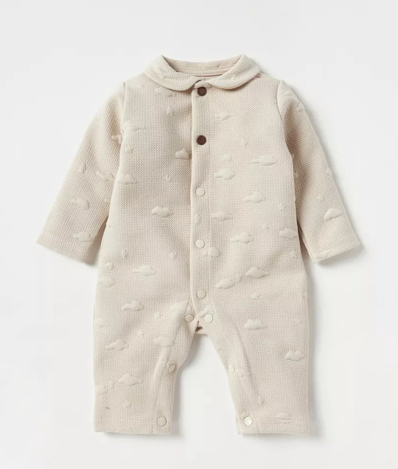 Giggles Quilted Sleepsuit